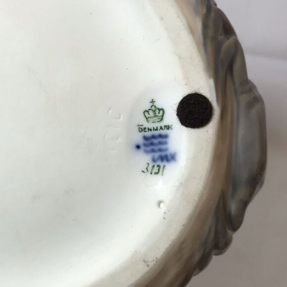 1920s Danish Royal Copenhagen Denmark Porcelain Crab Bowl #3131 - Picture 6 of 9